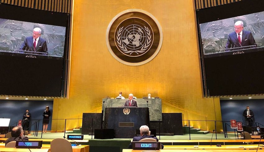 Volkan Bozkır, Birleşmiş Milletler de görevi devraldı